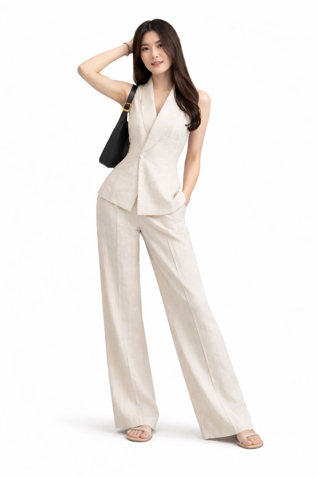 2-Piece Business Casual Suit and Pants Set